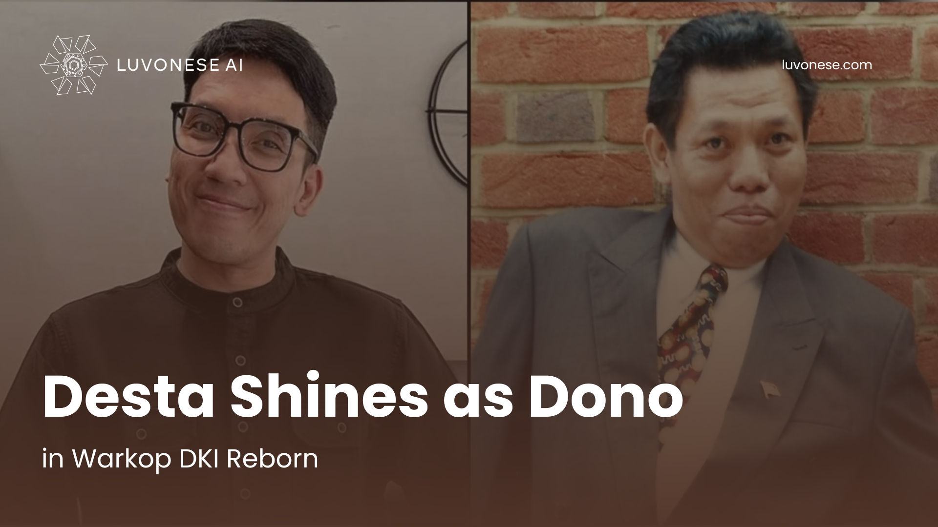 Desta Shines as Dono in Warkop DKI Reborn - Luvonese AI